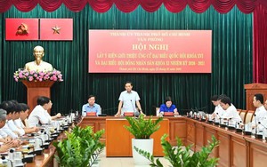 Giới thiệu đồng chí Trần Lưu Quang, Bí thư Thành ủy TPHCM ứng cử đại biểu Quốc hội khóa XVI