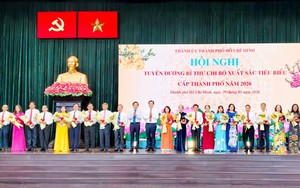 Tuyên dương 233 Bí thư Chi bộ xuất sắc tiêu biểu cấp thành phố