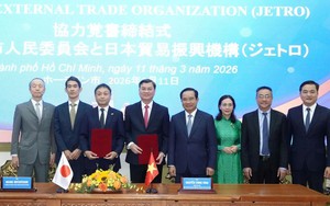 UBND TPHCM đẩy mạnh hợp tác với JETRO