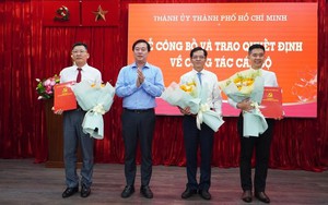 Công bố quyết định của Thành ủy về công tác cán bộ tại Đảng ủy các cơ quan Đảng Thành phố