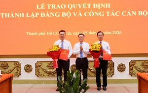 Trao quyết định thành lập Đảng bộ 2 ban quản lý dự án tại TPHCM