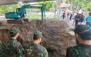Phát hiện thêm 13 hài cốt liệt sĩ tại Công viên Lê Thị Riêng