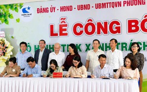 Phường đầu tiên thí điểm chuỗi thực phẩm an toàn cho bếp ăn trường học