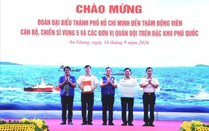 TPHCM trao tặng nhiều công trình đến cán bộ, chiến sĩ ở đặc khu Phú Quốc