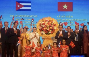 Kỷ niệm 65 năm thiết lập quan hệ ngoại giao Việt Nam - Cuba