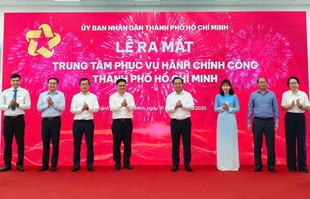 Ra mắt Trung tâm Phục vụ hành chính công TPHCM