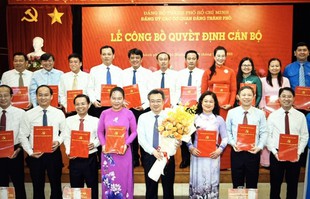 Ph&#243; B&#237; thư Thường trực Th&#224;nh ủy Nguyễn Thanh Nghị l&#224;m B&#237; thư Đảng ủy c&#225;c cơ quan Đảng TPHCM