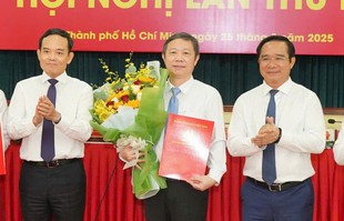 Đồng chí Dương Anh Đức giữ chức Trưởng Ban Tuyên giáo và Dân vận Thành ủy TPHCM