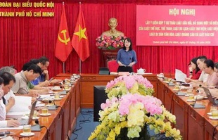 TPHCM góp ý sửa nhiều luật về văn hóa, thể thao, du lịch