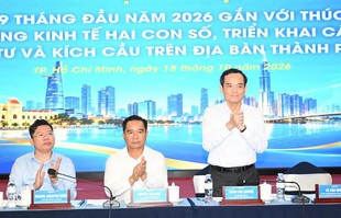 TPHCM đặt mục tiêu quý IV/2026 GRDP tăng 13,23%