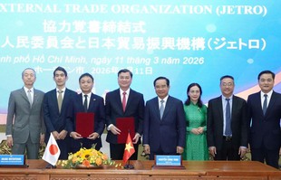 UBND TPHCM đẩy mạnh hợp tác với JETRO