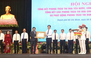 Phong trào thi đua yêu nước gắn với mục tiêu tăng trưởng của Thành phố