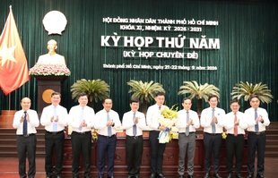 Ông Trương Minh Huy Vũ giữ chức Phó Chủ tịch UBND TPHCM