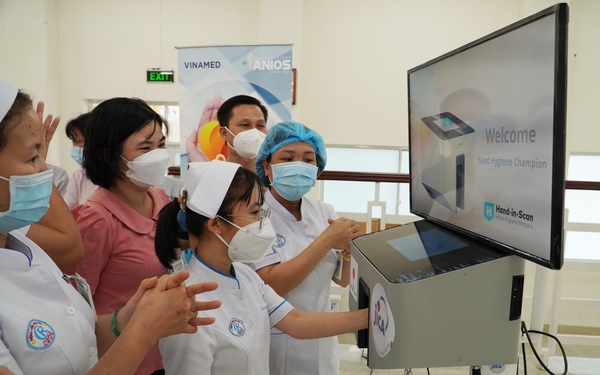 Bệnh viện Chợ Rẫy tổ chức "Chiến dịch vệ sinh tay năm 2022"
