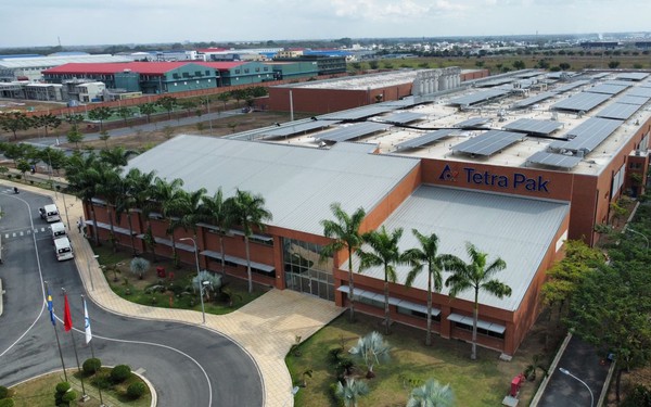Tetra Pak tại Bình Dương giảm hơn 700 tấn khí CO2 ra môi trường nhờ sử dụng tấm năng lượng mặt trời