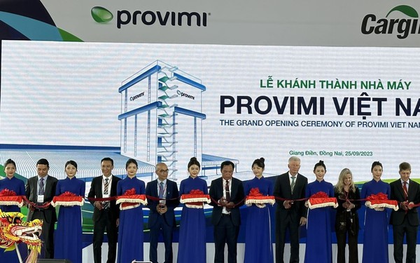 Khánh thành nhà máy thức ăn chăn nuôi công nghệ hiện đại công suất 40.000 tấn/năm tại Đồng Nai