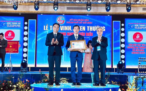 Saigon Co.op đạt nhiều giải thưởng Doanh nghiệp – Doanh nhân – Sản phẩm tiêu biểu TPHCM 2025