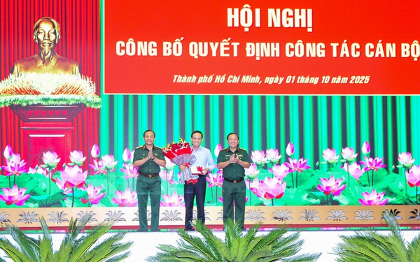 &#212;ng Trần Lưu Quang giữ chức B&#237; thư Đảng ủy Qu&#226;n sự TPHCM