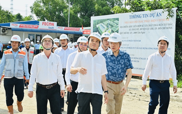 Đẩy nhanh tiến độ xây dựng các nhà máy đốt rác phát điện