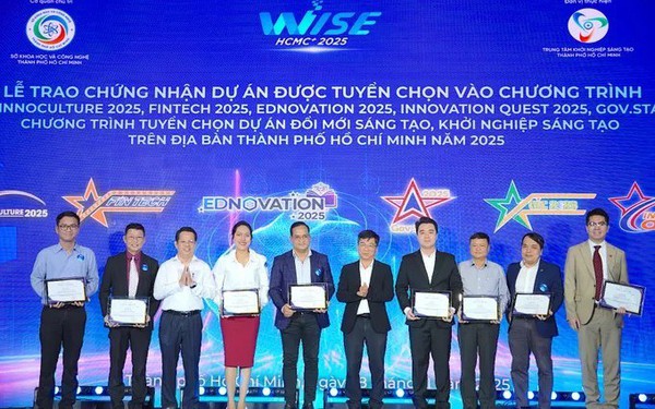 Trao chứng nhận 108 dự án xuất sắc về đổi mới sáng tạo, khởi nghiệp sáng tạo