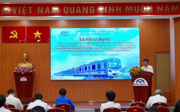 Phát động phong trào thi đua cao điểm 60 ngày đêm cho dự án Metro số 2