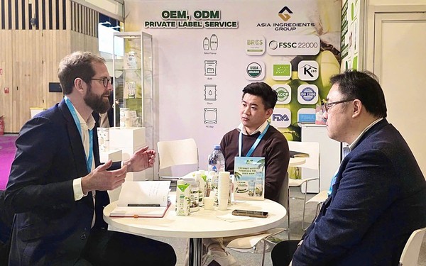 AIG khẳng định vị thế nguyên liệu Việt tại Fi Europe 2025