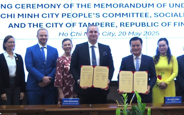 TPHCM hợp tác với thành phố Tampere (Phần Lan) về giáo dục