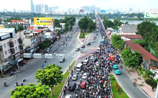 Triển khai nhiều giải pháp đảm bảo giao thông khu vực cầu Bình Triệu