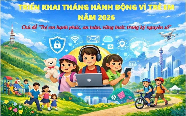 TPHCM triển khai Tháng hành động vì trẻ em năm 2026