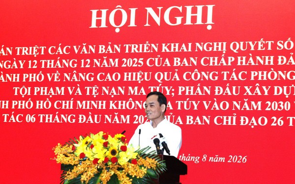 Quyết tâm xây dựng TPHCM không ma túy vào năm 2030