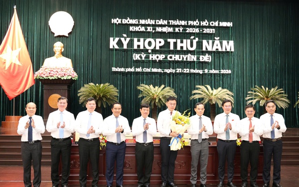 Ông Trương Minh Huy Vũ giữ chức Phó Chủ tịch UBND TPHCM