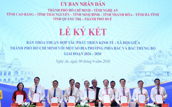 TPHCM mở rộng không gian liên kết với các địa phương phía Bắc, Bắc Trung Bộ